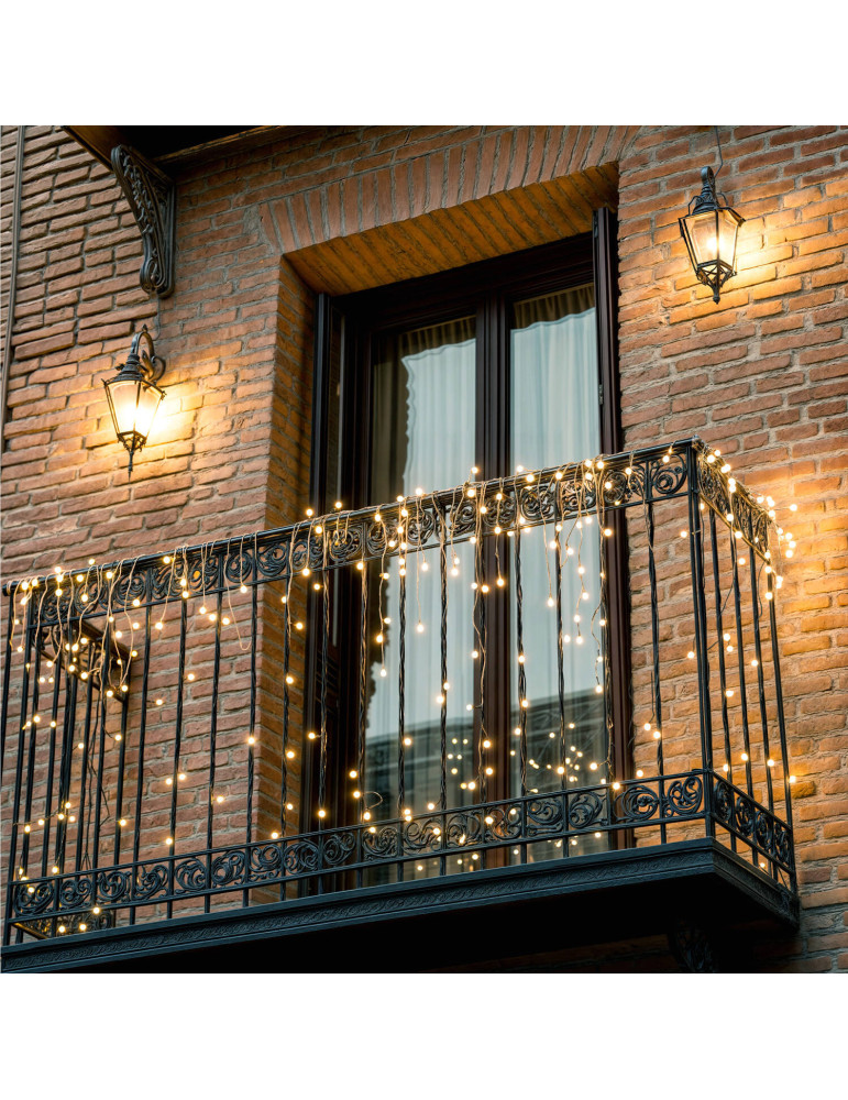 Rideau de Guirlande LED Dimmable