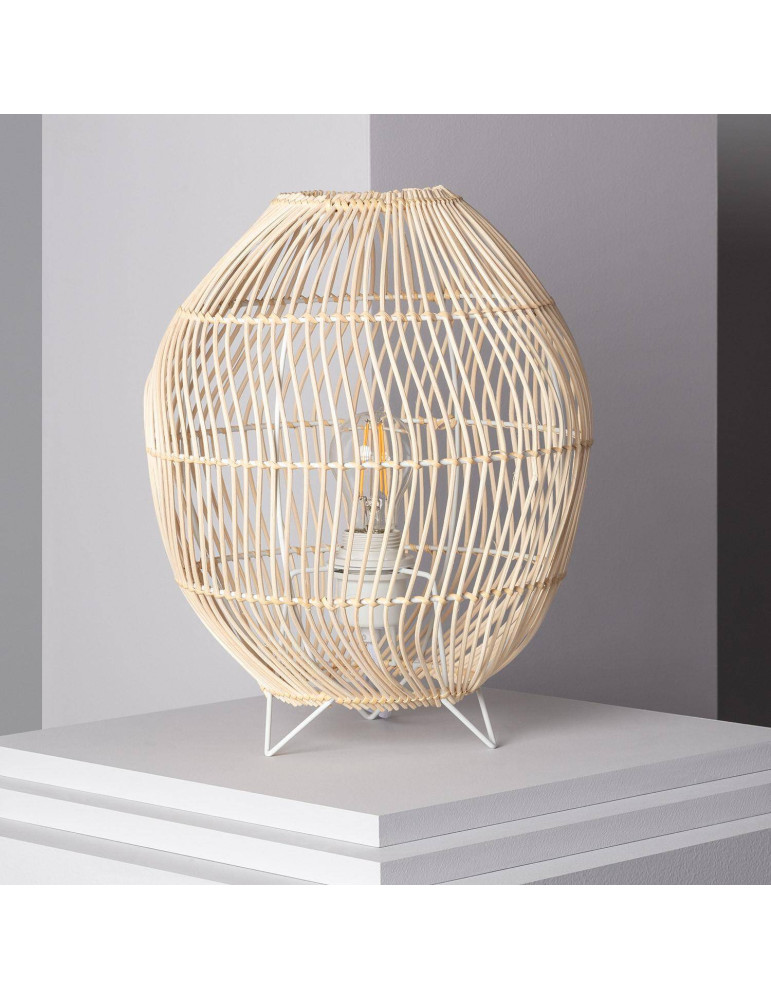 Lampe à Poser Rotin Sagra