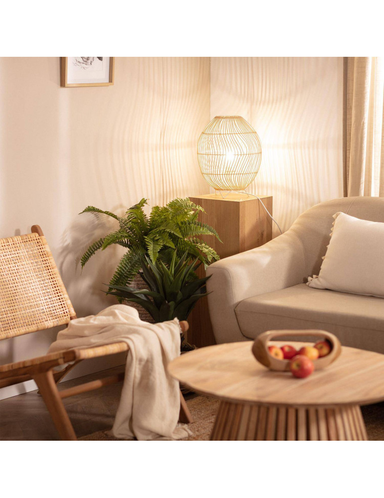 Lampe à Poser Rotin Sagra