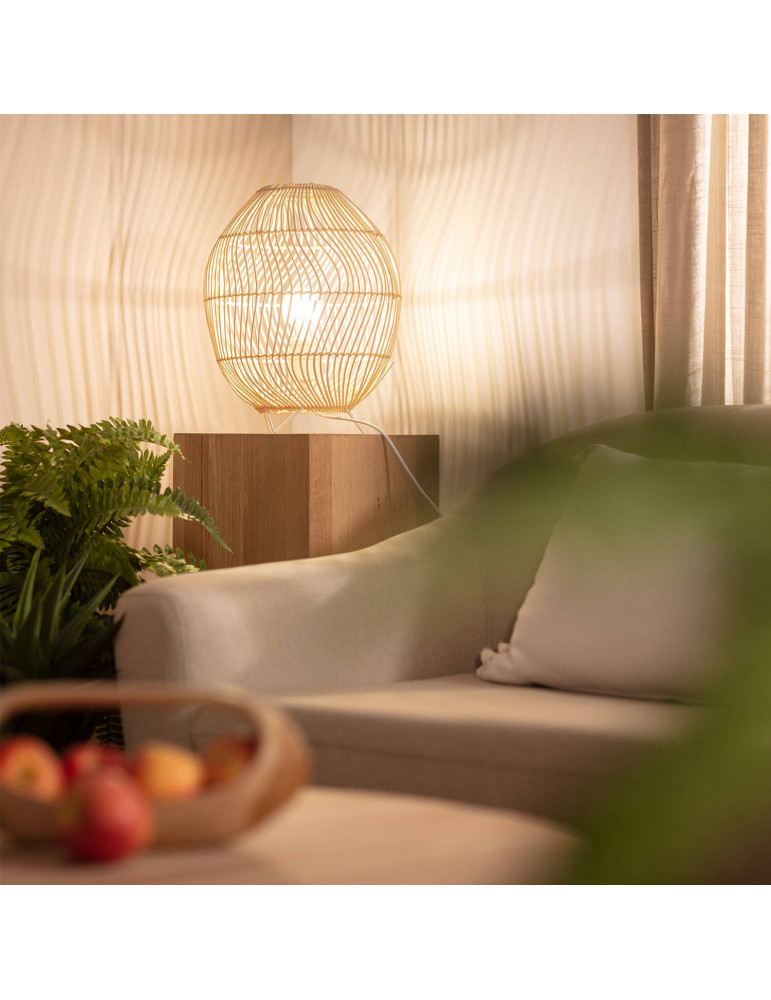 Lampe à Poser Rotin Sagra