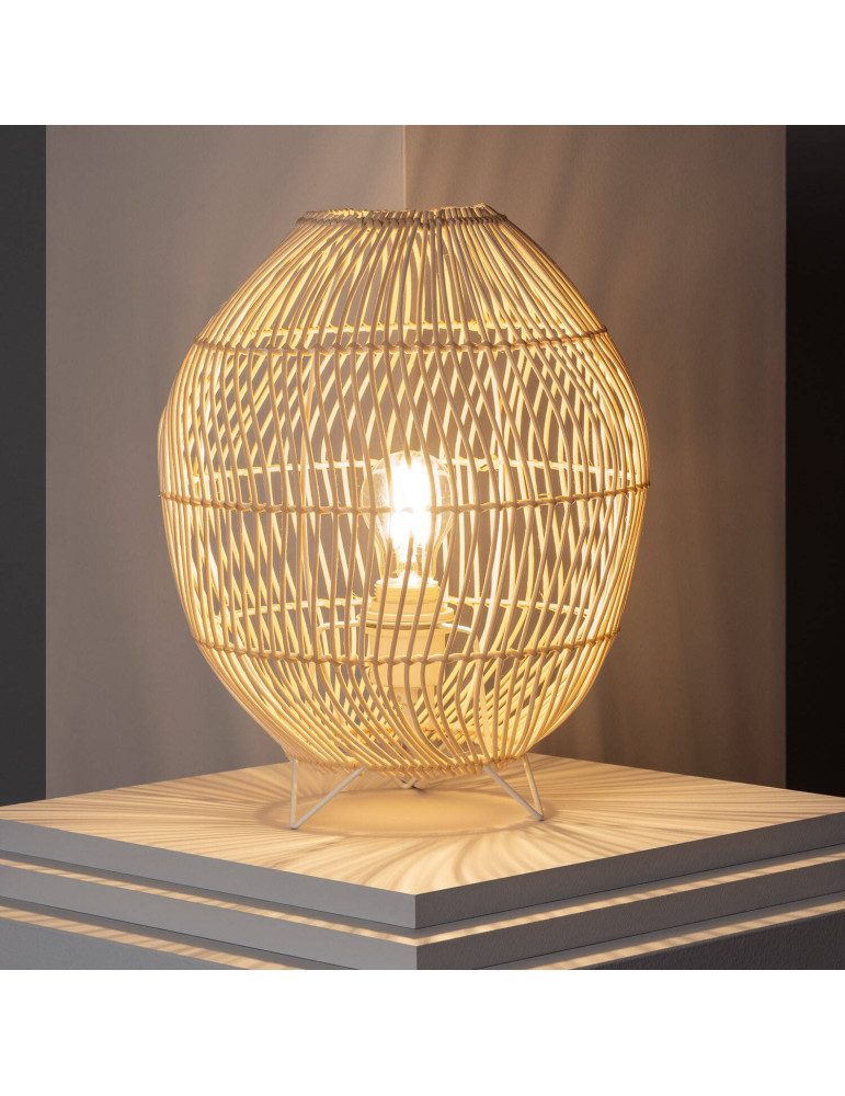Lampe à Poser Rotin Sagra