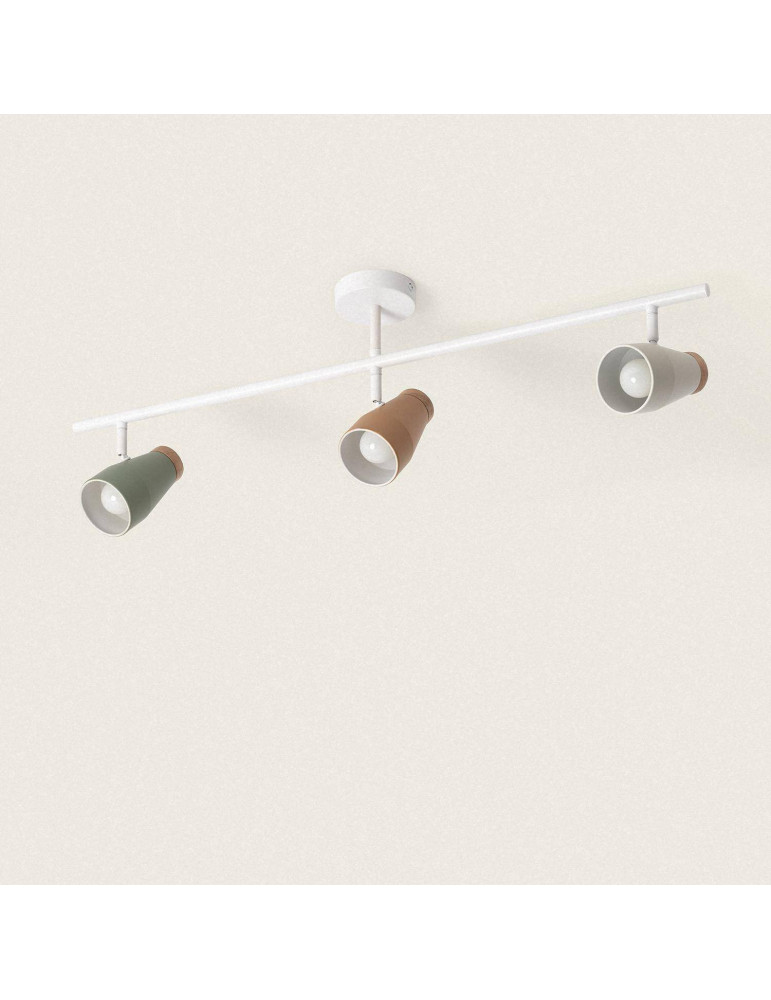 Plafonnier Métal 3 Spots Alfio