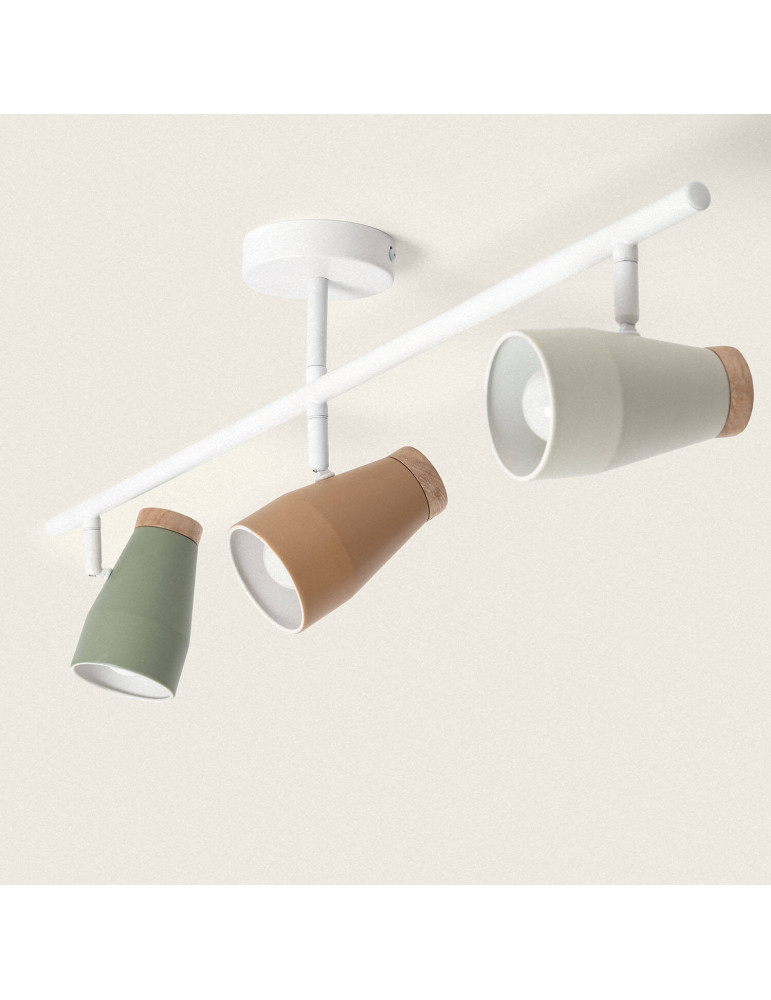 Plafonnier Métal 3 Spots Alfio