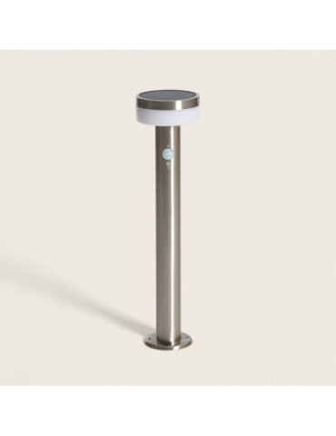 Balise Extérieure sur Pied Solaire LED 50cm Aluminium Ashier