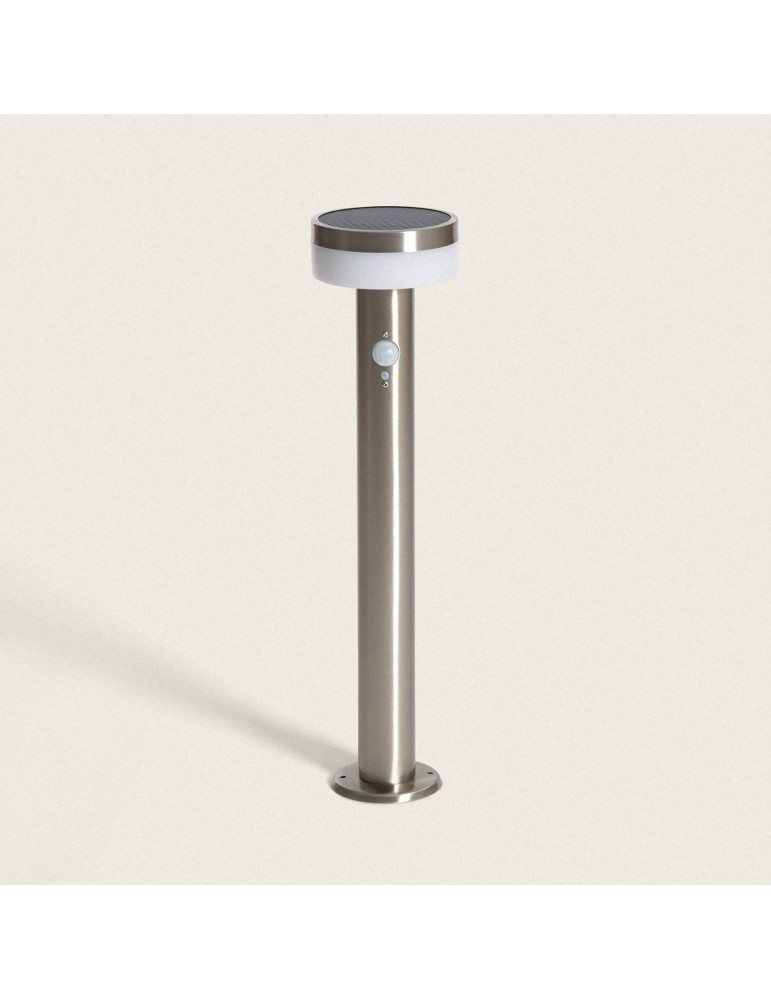 Balise Extérieure sur Pied Solaire LED 50cm Aluminium Ashier Balise Extérieure sur Pied Solaire LED 50cm Aluminium Ashier