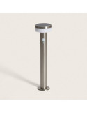 Balise Extérieure sur Pied Solaire LED 50cm Aluminium Ashier