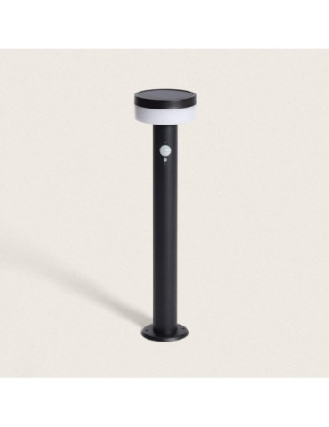 Balise Extérieure sur Pied Solaire LED 50cm Aluminium Ashier
