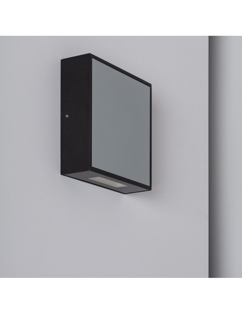 Applique Murale LED Extérieure Aluminium Roma 6W Grise Applique Murale LED Extérieure Aluminium Roma 6W Grise