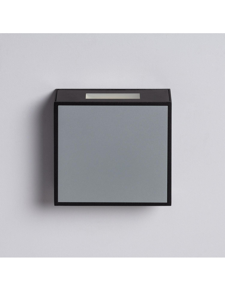 Applique Murale LED Extérieure Aluminium Roma 6W Grise