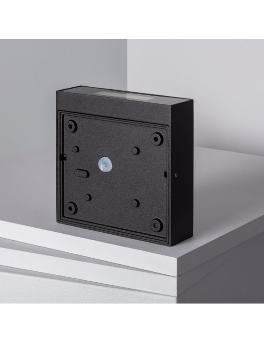 Applique Murale LED Extérieure Aluminium Roma 6W Grise