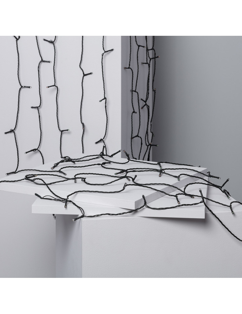 Guirnalda SnowFlakeBalls LED con Cargador Solar