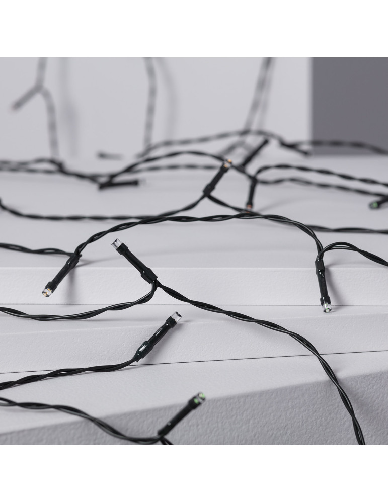 Guirnalda SnowFlakeBalls LED con Cargador Solar