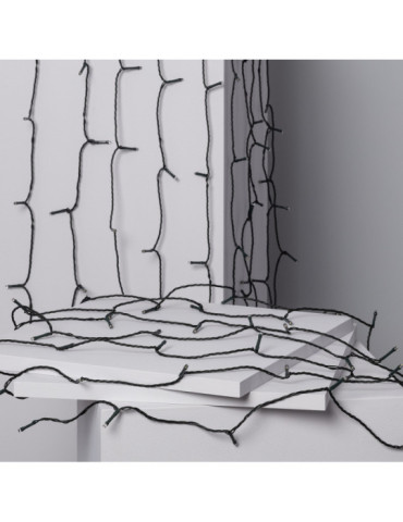 Guirnalda SnowFlakeBalls LED con Cargador Solar