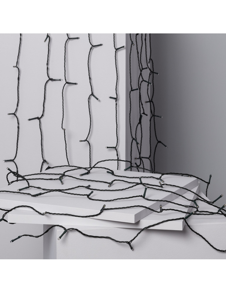 Guirnalda SnowFlakeBalls LED con Cargador Solar