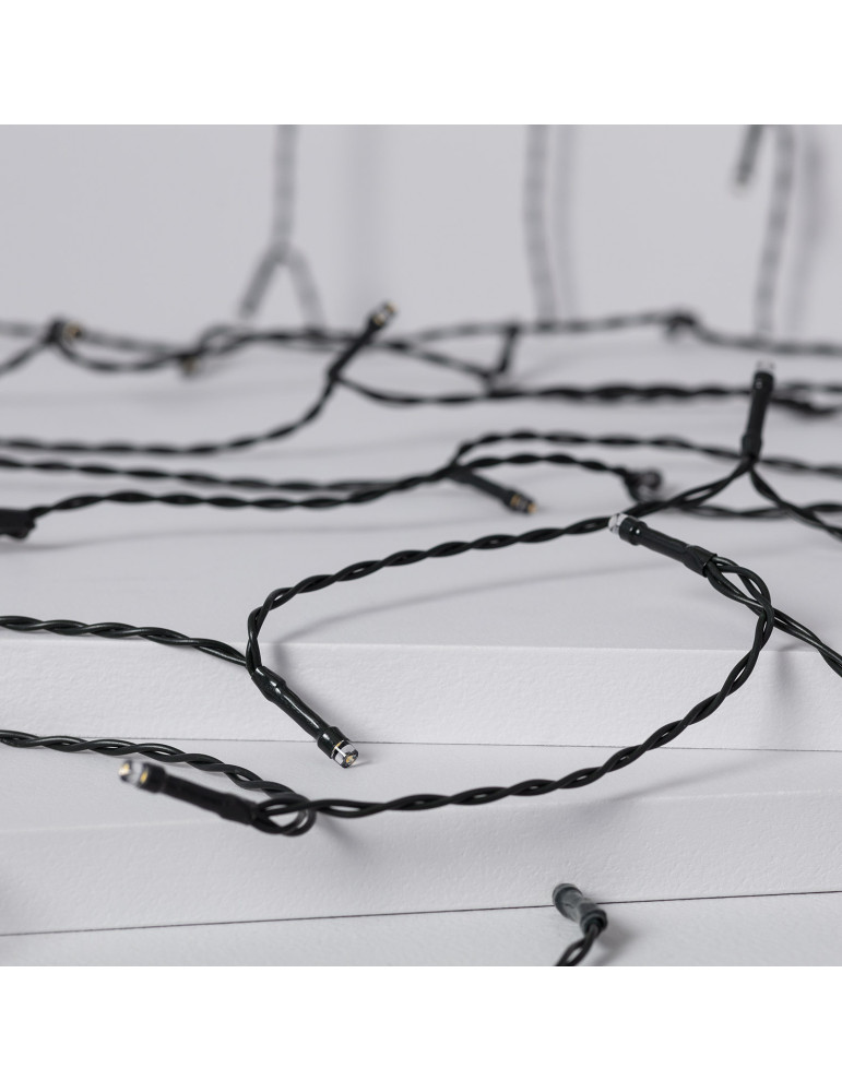 Guirnalda SnowFlakeBalls LED con Cargador Solar