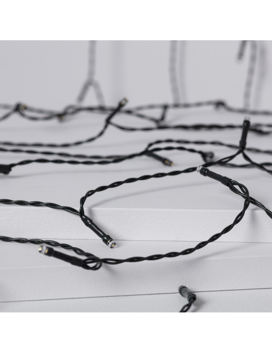 Guirnalda SnowFlakeBalls LED con Cargador Solar