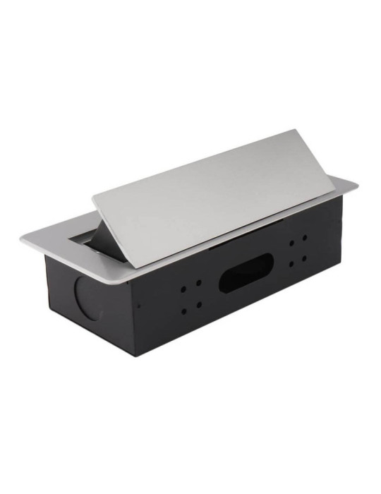 Base Multiple Encastrée 2 Prises Type F + 2xUSB