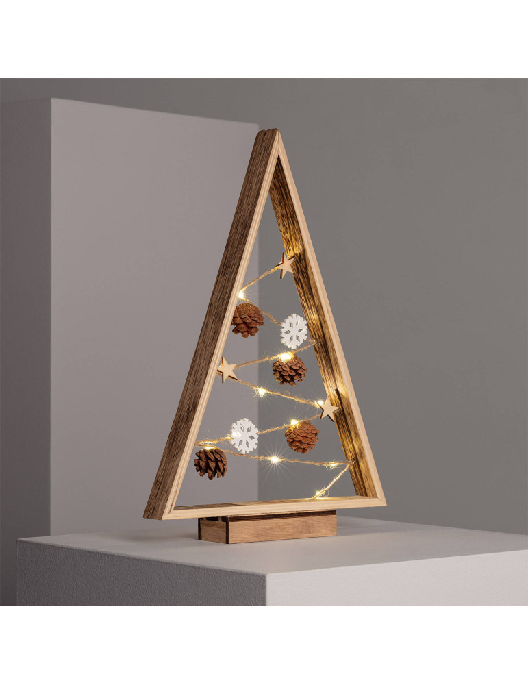 Sapin de Noël LED Golden à Piles