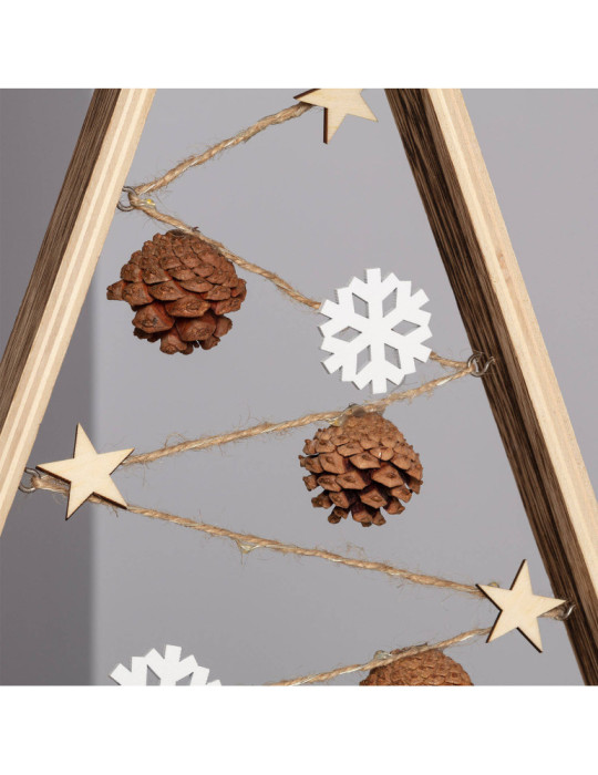 Sapin de Noël LED Golden à Piles