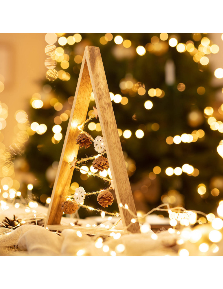 Sapin de Noël LED Golden à Piles
