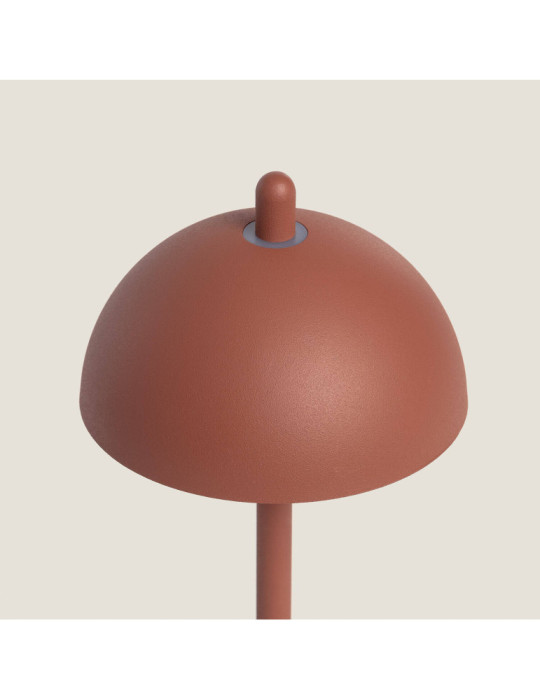 Lampe à Poser LED Portable Extérieure Métal avec Batterie Rechargeable Pirinoa