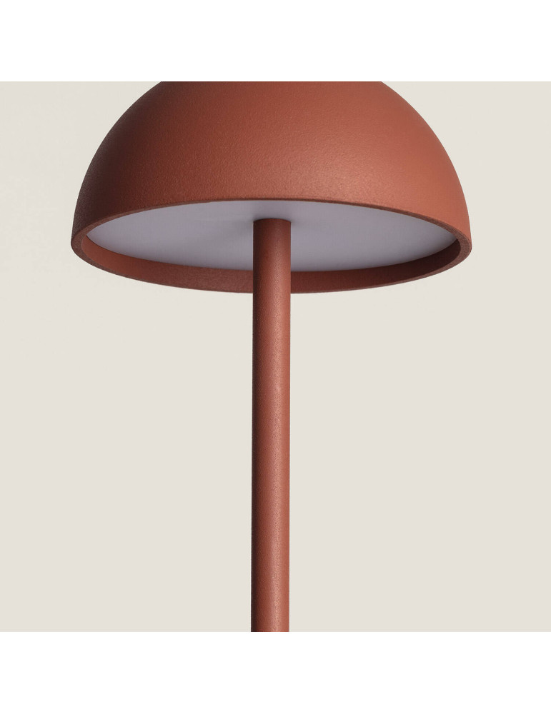 Lampe à Poser LED Portable Extérieure Métal avec Batterie Rechargeable Pirinoa