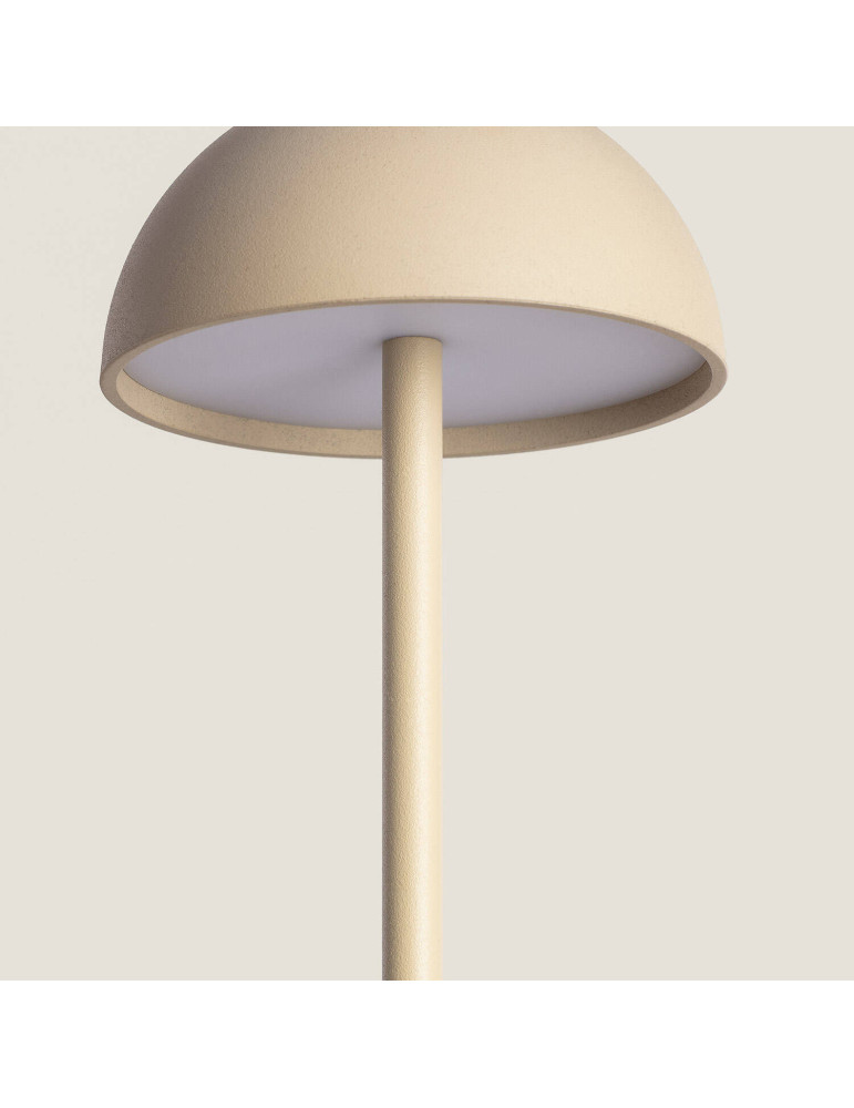 Lampe à Poser LED Portable Extérieure Métal avec Batterie Rechargeable Pirinoa