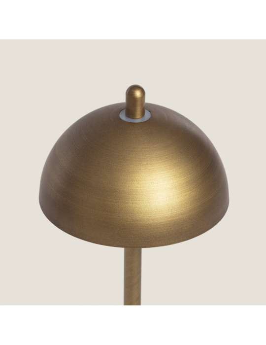 Lampe à Poser LED Portable Extérieure Métal avec Batterie Rechargeable Pirinoa