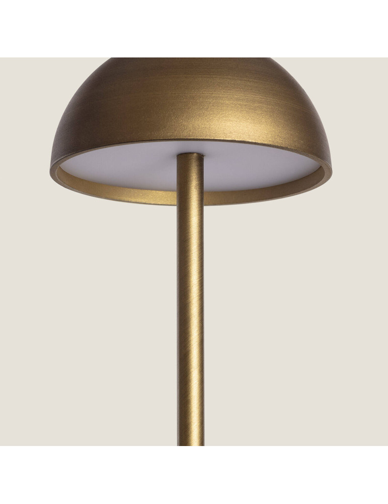 Lampe à Poser LED Portable Extérieure Métal avec Batterie Rechargeable Pirinoa