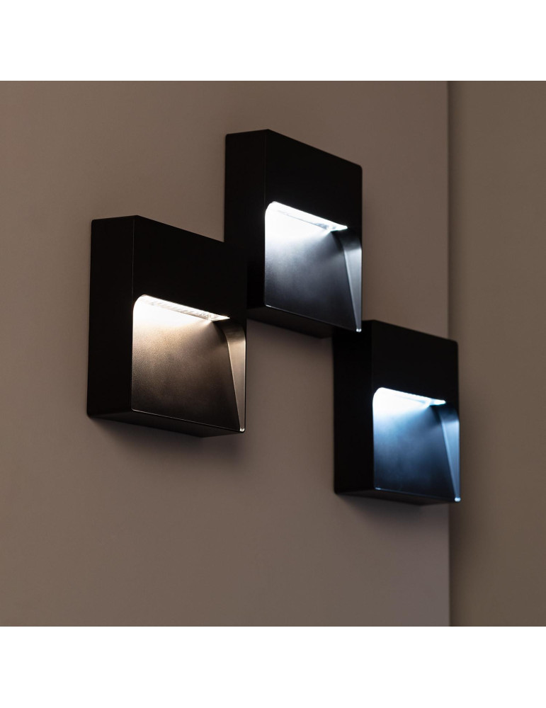 Balise LED Extérieure 6W en Saillie au Mur Arca