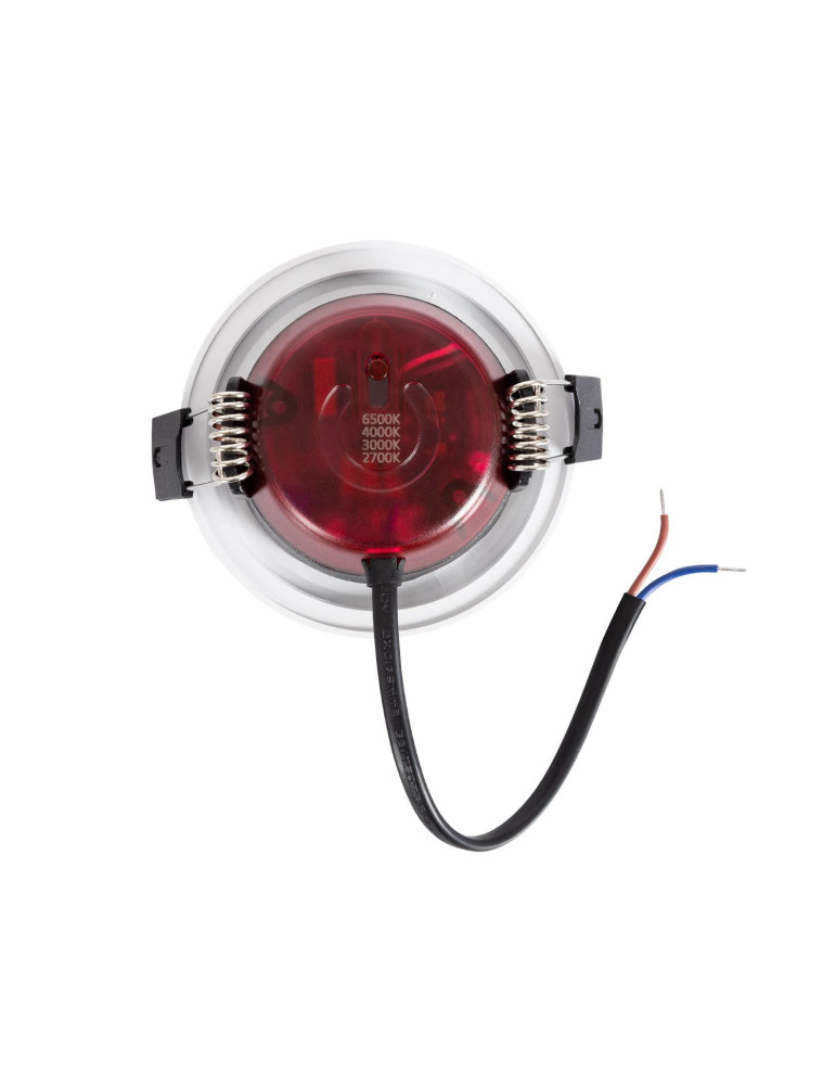 Downlight LED 8W Rond CCT Dimmable Bain IP65 Coupe Ø 70 mm