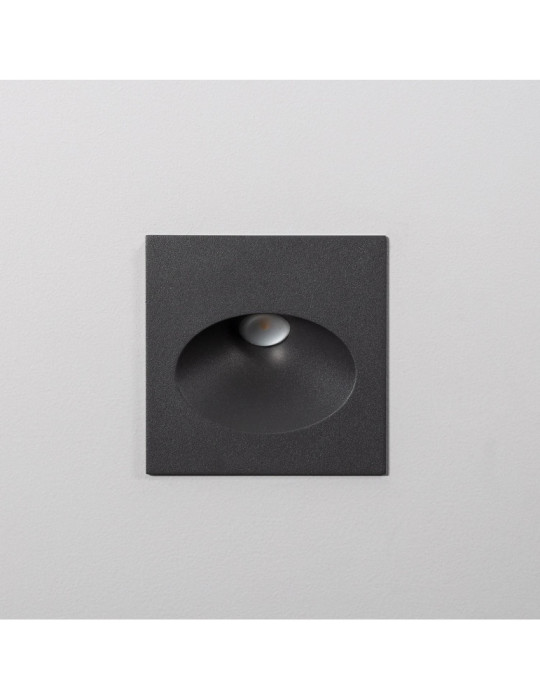 Balise Extérieure Murale LED Encastrable 3W Coney Grise