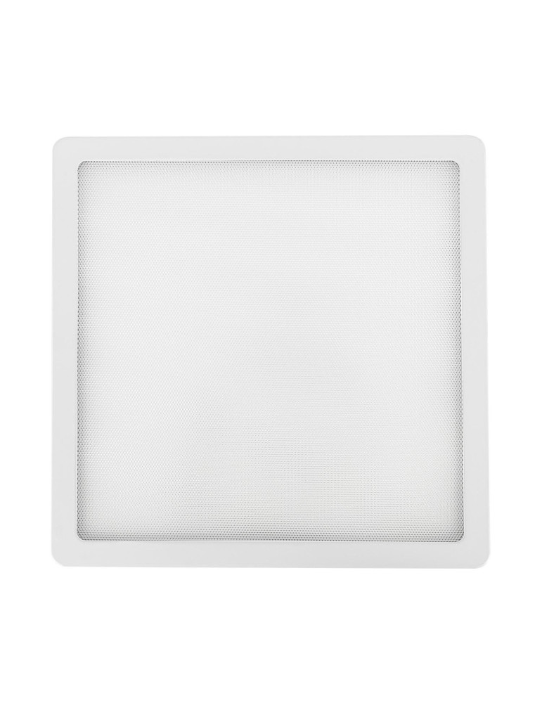 Plafonnier LED Carré 24W Extra-Plat (CRI90) Microprismatique CCT Sélectionnable (UGR17) 280x280 mm