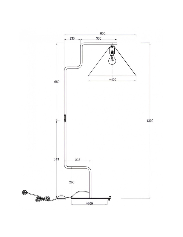 Lampadaire Aluminium Odyssey