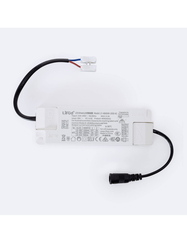 Panneau LED 120x30 cm Dimmable 40W 4000lm