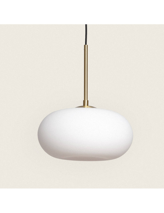 Suspension LED 9W Métal et Verre Keyla