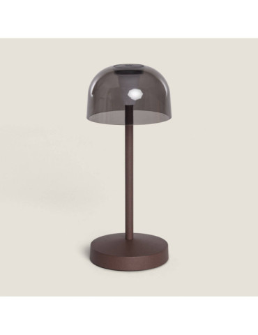 Lampe à Poser LED Portable Extérieur Métal avec Batterie Rechargeable Lendora