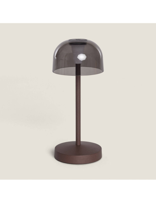 Lampe à Poser LED Portable Extérieur Métal avec Batterie Rechargeable Lendora Lampe à Poser LED Portable Extérieur Métal avec Batterie Rechargeable Lendora