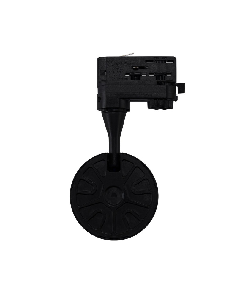 Spot LED sur Rail Triphasé 30W Vulcan Noir