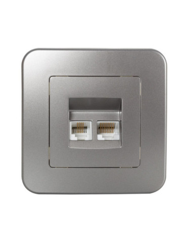 Prise RJ45 Internet+ RJ11 Téléphone Classic