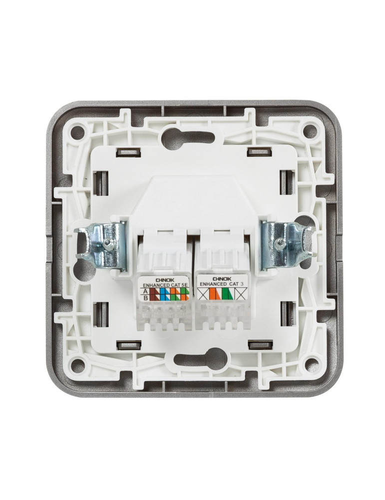 Prise RJ45 Internet+ RJ11 Téléphone Classic