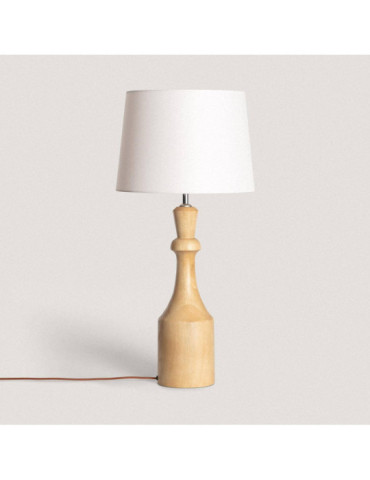 Lampe à Poser en bois Marala ILUZZIA