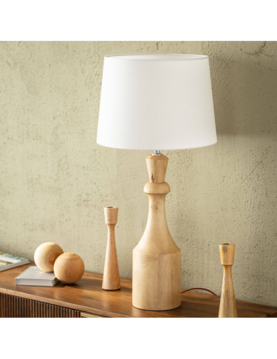 Lampe à Poser en bois Marala ILUZZIA
