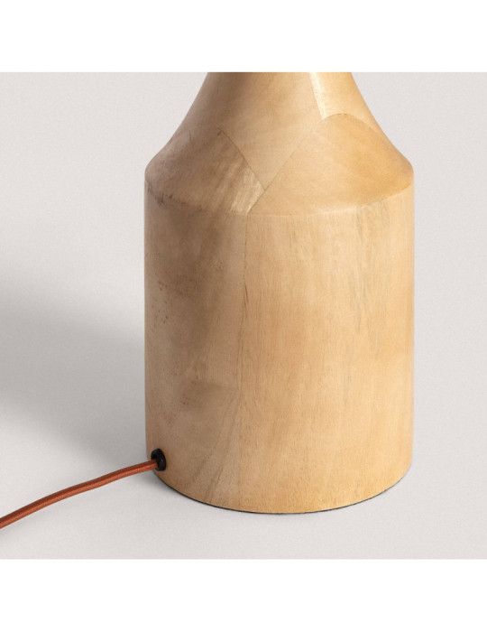 Lampe à Poser en bois Marala ILUZZIA