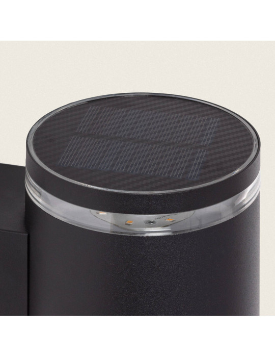 Applique Murale Extérieure Solaire LED Aluminium Gael