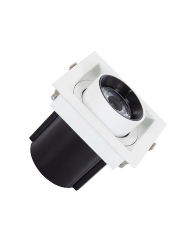 Spot Downlight LED 12W Carrée Amovible LIFUD Coupe 80x80 mm