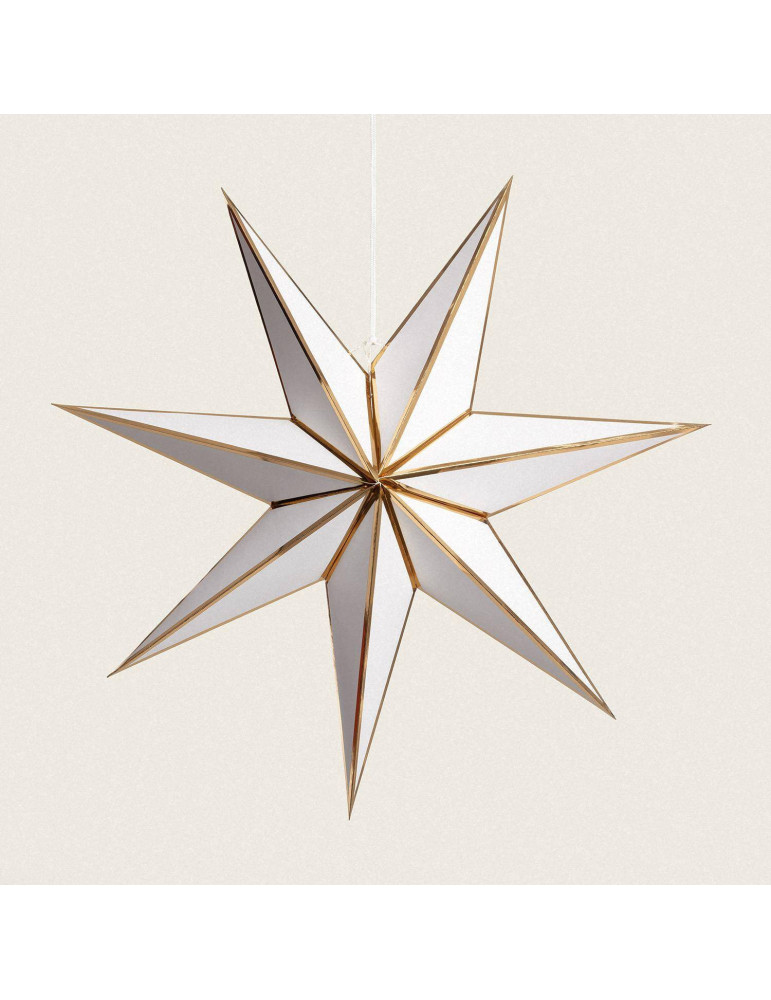 Étoile LED Carton à Pile Rigel