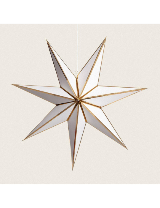 Étoile LED Carton à Pile Rigel