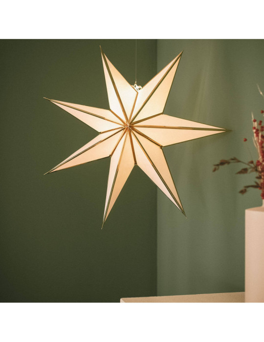Étoile LED Carton à Pile Rigel