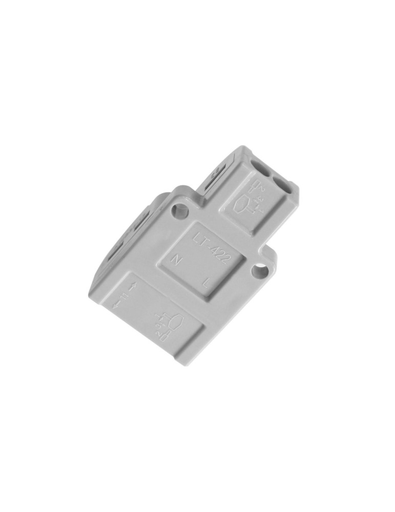 Pack 5 Connecteurs Rapides 2 Entrées et 4 Sorties SPL-42 pour Câble Électrique de 0.08-4mm²